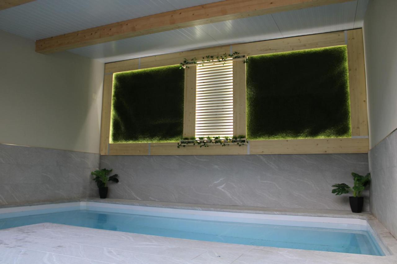 Can Musiquem Amb Piscina Les Planes d'Hostoles Zewnętrze zdjęcie