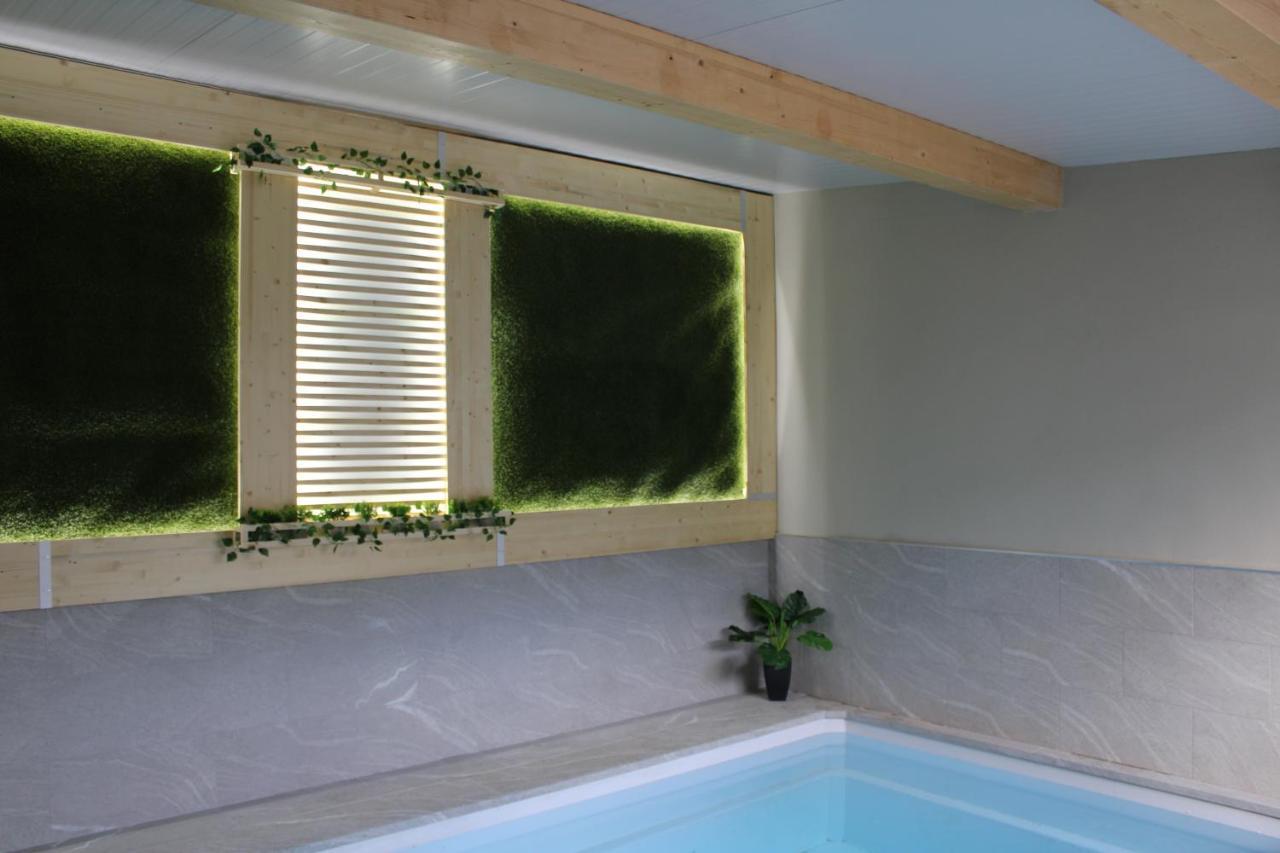 Can Musiquem Amb Piscina Les Planes d'Hostoles Zewnętrze zdjęcie